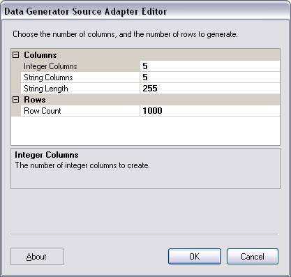 Data Generator Editor - SQL 2008
